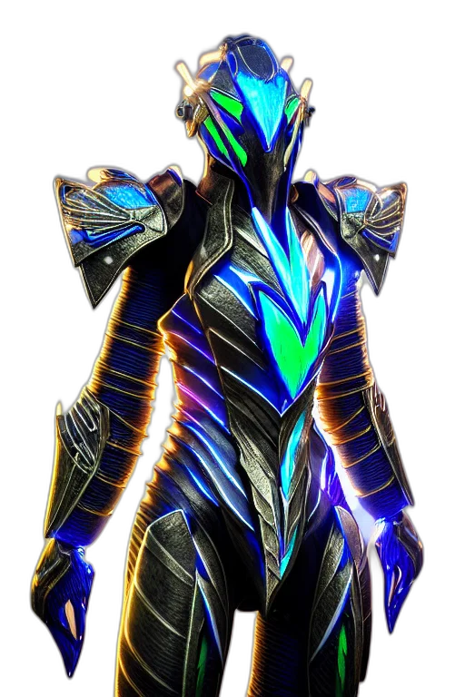 robot, staff, jewelry, sword, concept art, 3d render, fantasy art, cyberpunk transparent PNG cut-out