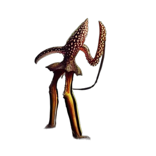 staff, hair, creature, animal, 3d render, concept art, photorealistic, fantasy art transparent PNG cut-out
