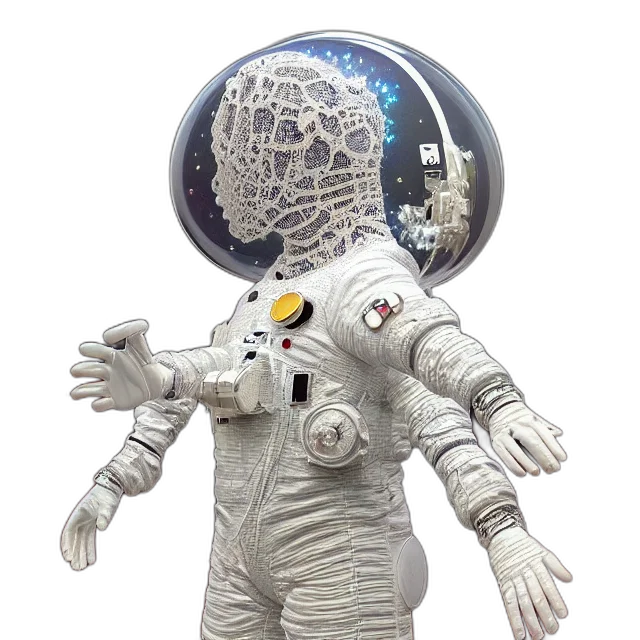 robot, creature, mask, staff transparent PNG cut-out
