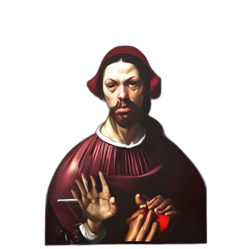staff, face, mask, crown transparent PNG cut-out