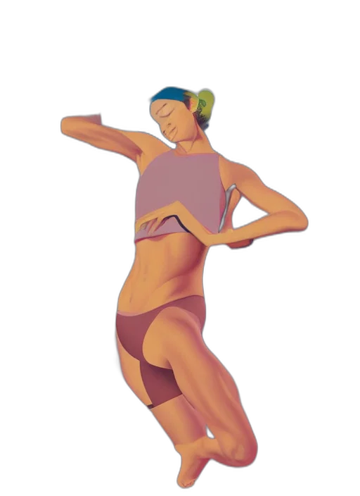3d render, pixel art, concept art, vaporwave transparent PNG cut-out