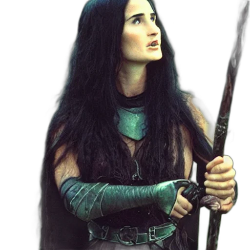 sword, staff, weapon, fantasy art transparent PNG cut-out