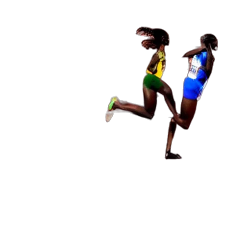pixel art, 3d render, concept art, photorealistic, sprinters, vying, gold, track transparent PNG cut-out