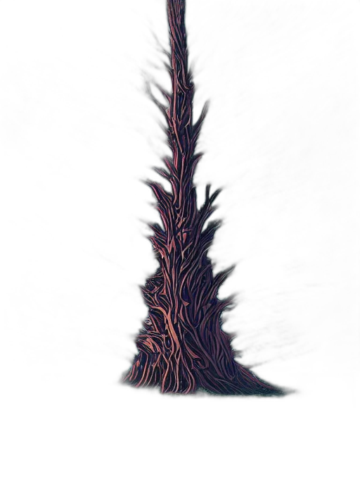 crown, hair, tree, staff transparent PNG cut-out