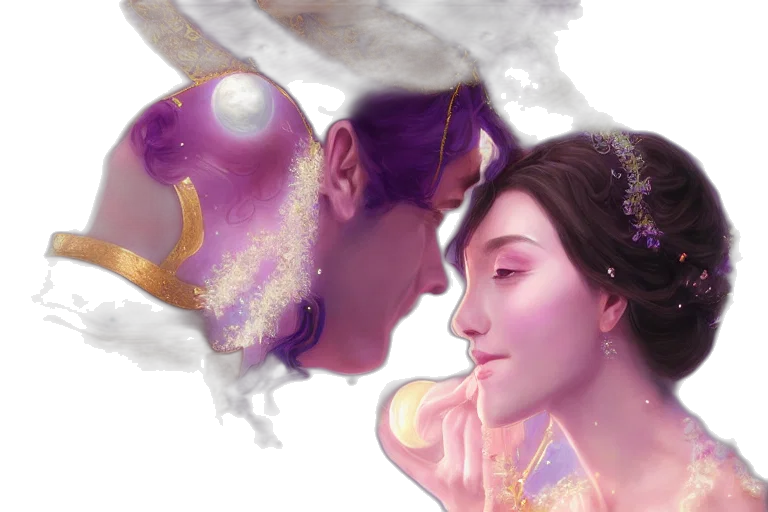 concept art, fantasy art, vaporwave, photorealistic transparent PNG cut-out