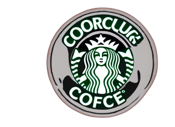 3d render, dark, starbuck, logo, disgusting, dog transparent PNG cut-out