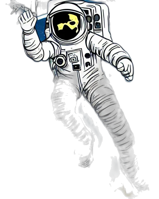robot, staff, jacket, mask transparent PNG cut-out