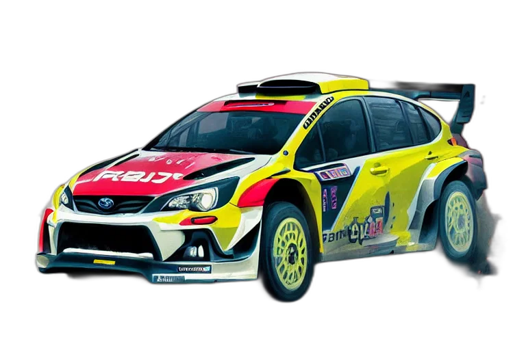 car, 3d render, concept art, photorealistic transparent PNG cut-out