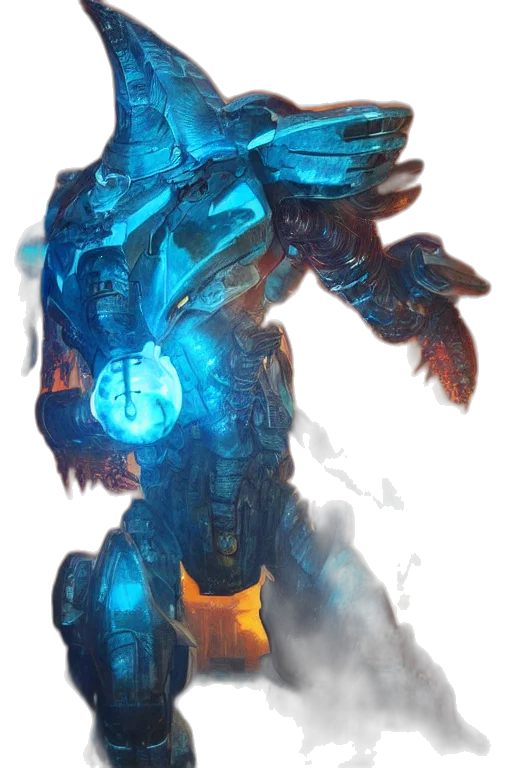 robot, creature, dragon, weapon transparent PNG cut-out