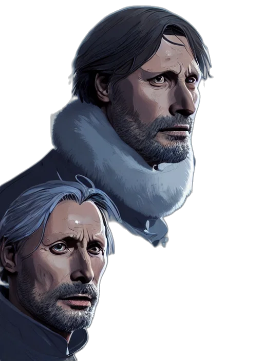 face, mask, concept art, comic book art transparent PNG cut-out