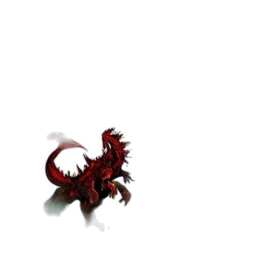 dragon, creature, animal, staff transparent PNG cut-out