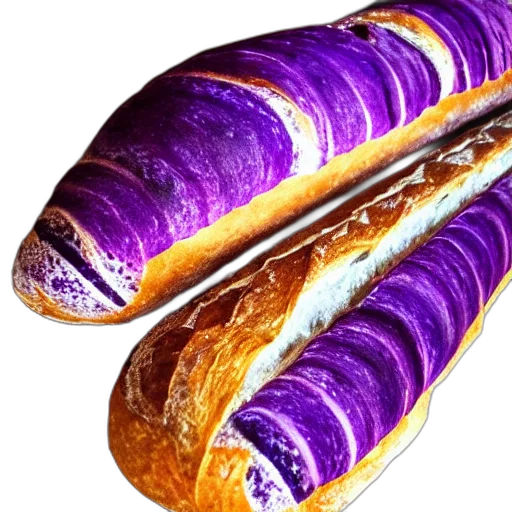 food, jewelry, crown, weapon, photorealistic, 3d render, purple, french transparent PNG cut-out