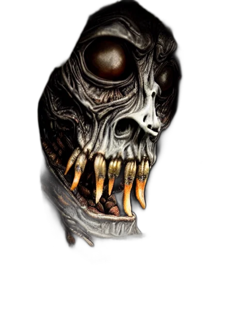 mask, face, creature, crown, concept art, fantasy art, photorealistic, 3d render transparent PNG cut-out
