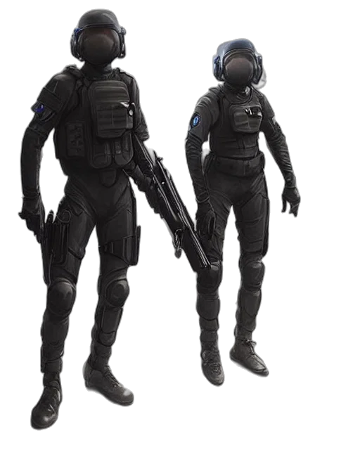 staff, robot, weapon, concept art transparent PNG cut-out