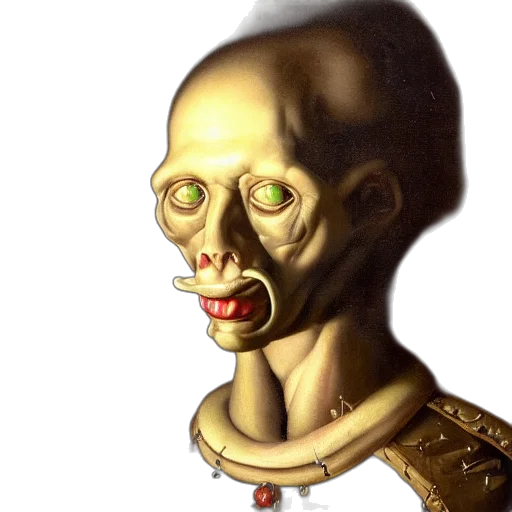 mask, face, robot, staff, photorealistic, 3d render, concept art, oil painting transparent PNG cut-out