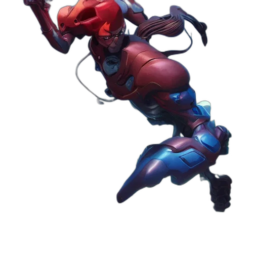 weapon, robot, jacket, mask transparent PNG cut-out