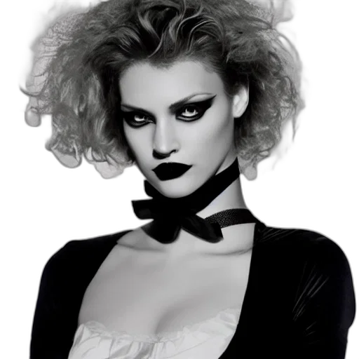 face, jewelry, mask, hair transparent PNG cut-out