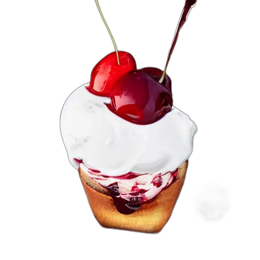 food, crown, staff, photorealistic transparent PNG cut-out
