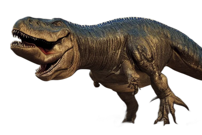 animal, creature, dragon, 3d render, photorealistic, concept art, rex, tyrannosaurus transparent PNG cut-out