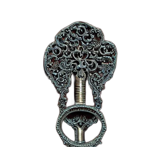 jewelry, sword, staff, crown transparent PNG cut-out