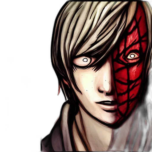 mask, face, comic book art, concept art transparent PNG cut-out