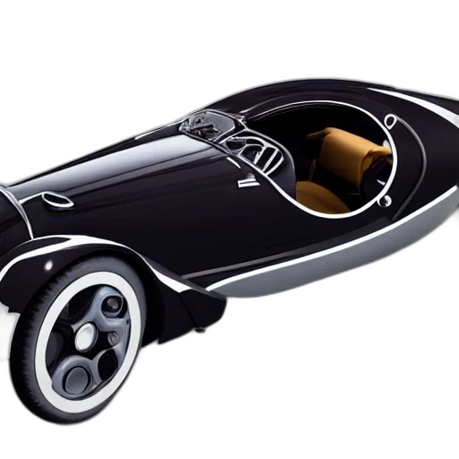 car, 3d render, concept art, photorealistic, cartoon, futuristic, bugatti, type transparent PNG cut-out