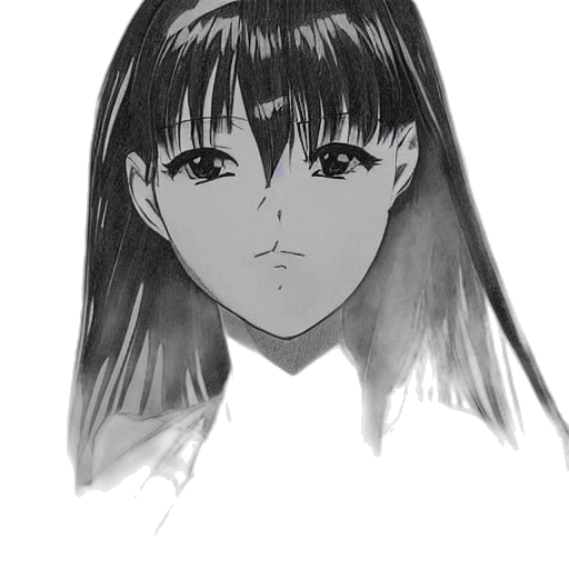 face, hair, mask, creature transparent PNG cut-out