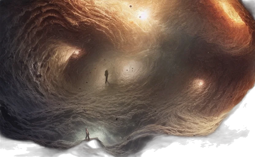 creature, concept art, fantasy art, outer space transparent PNG cut-out