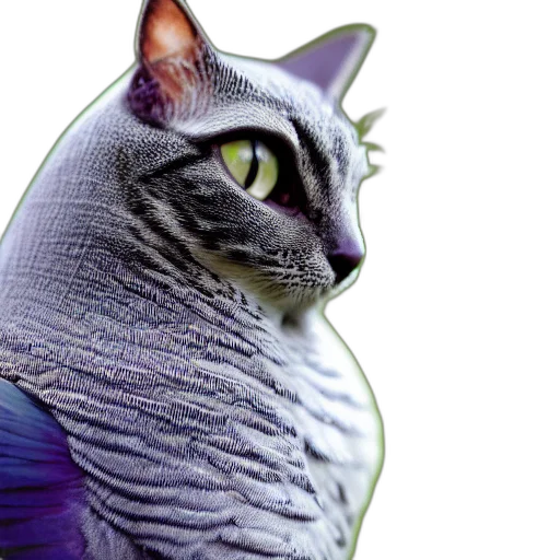 animal, creature, dragon, staff, photorealistic, vaporwave, 3d render, concept art transparent PNG cut-out