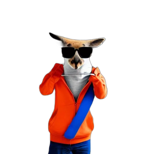 staff, mask, jacket, hat transparent PNG cut-out