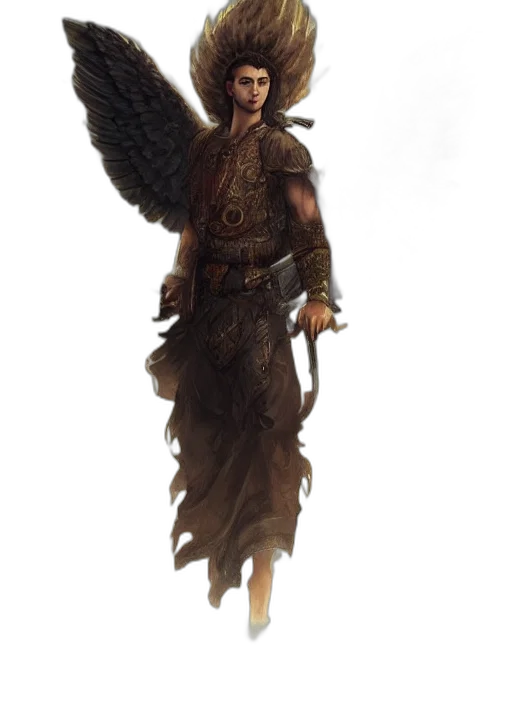 staff, dragon, sword, concept art, fantasy art, photorealistic, 3d render, earth tones transparent PNG cut-out