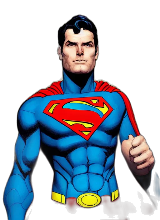 comic book art, concept art, photorealistic, cartoon transparent PNG cut-out