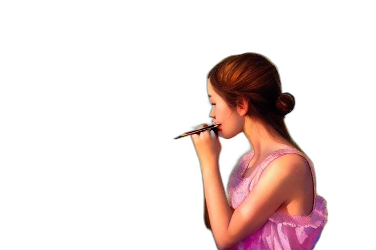 dress, jewelry, face, staff, photorealistic, oil painting, watercolor, cartoon transparent PNG cut-out