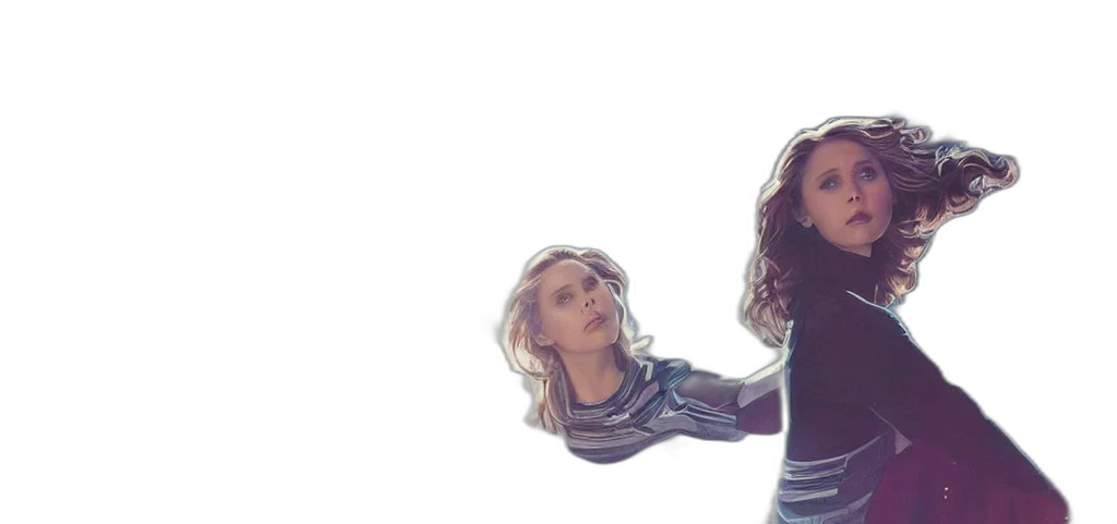 hair, outer space, underwater, elizabeth transparent PNG cut-out