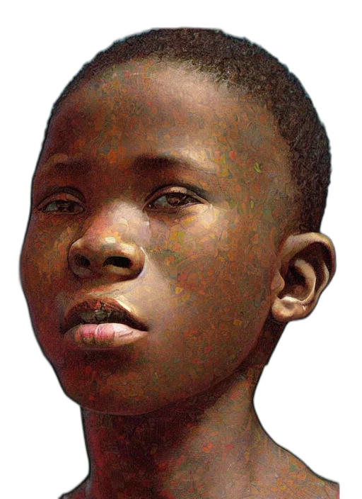 face, mask, animal, jewelry, photorealistic, oil painting, concept art, 3d render transparent PNG cut-out