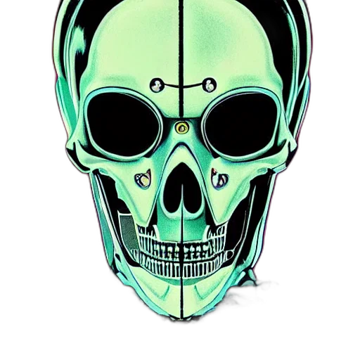 mask, face, jacket, robot transparent PNG cut-out