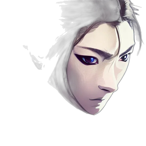 face, mask, staff, fantasy art, concept art, photorealistic, pixel art, monochrome transparent PNG cut-out