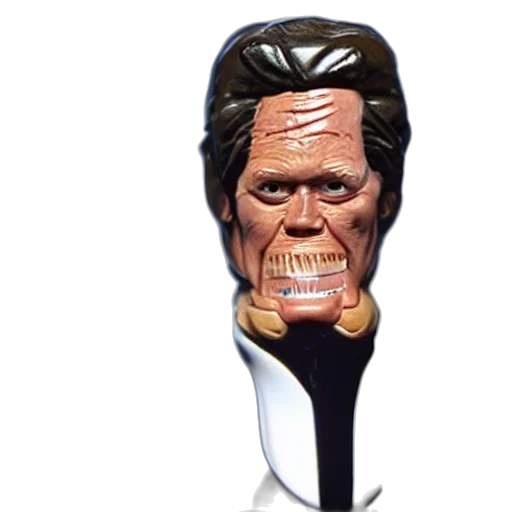 face, mask, staff, weapon, 3d render, willem, dafoe, pez transparent PNG cut-out