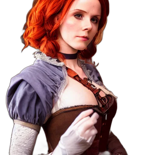 dress, staff, face, jacket transparent PNG cut-out
