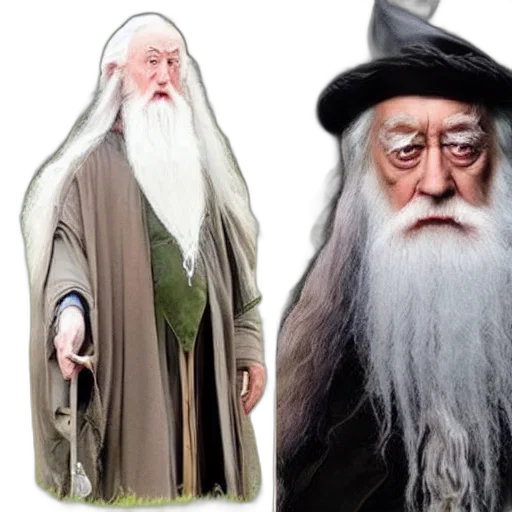 photorealistic, concept art, fantasy art, gandolf transparent PNG cut-out