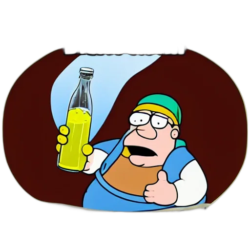 bottle, weapon, staff, umbrella, cartoon, concept art, underwater, fire transparent PNG cut-out