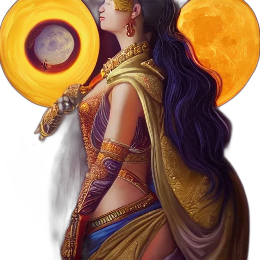 jewelry, fantasy art, concept art, comic book art transparent PNG cut-out