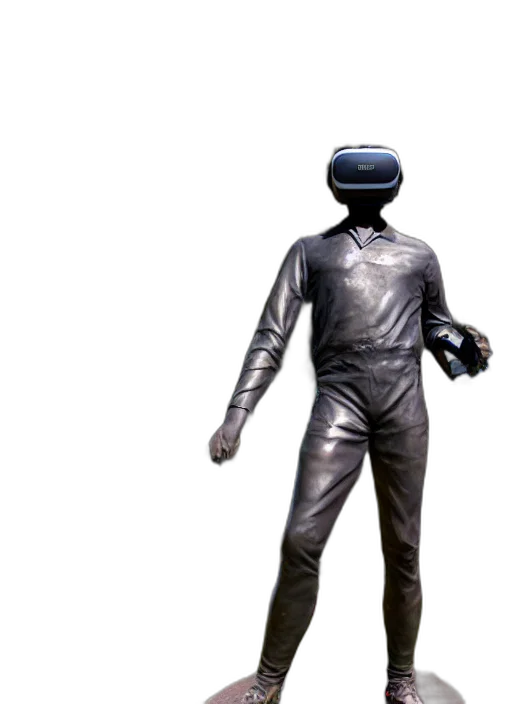 robot, staff, mask, jacket transparent PNG cut-out