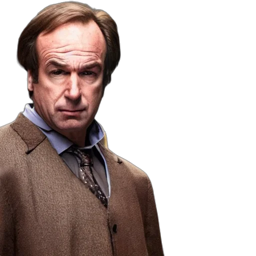 jacket, face, hat, saul, goodman, rooster, medieval, torture transparent PNG cut-out
