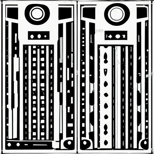 robot, pixel art, cyberpunk, comic book art transparent PNG cut-out