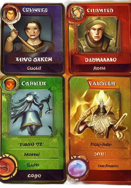 staff, fantasy art, concept art, green, golden, earth tones, card, back transparent PNG cut-out