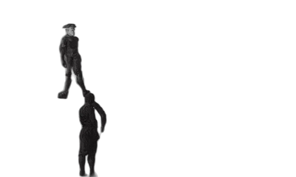 staff, umbrella, robot, concept art transparent PNG cut-out