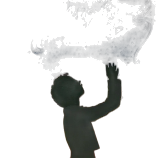 umbrella, staff, concept art, photorealistic transparent PNG cut-out