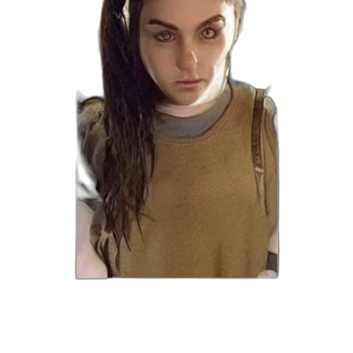 staff, jacket, face, hair, photorealistic, concept art, cyberpunk, earth tones transparent PNG cut-out