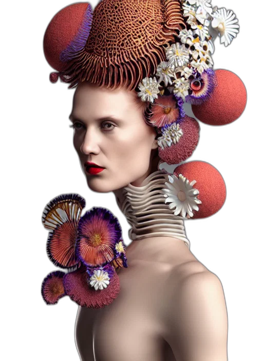 crown, jewelry, hat, flower transparent PNG cut-out